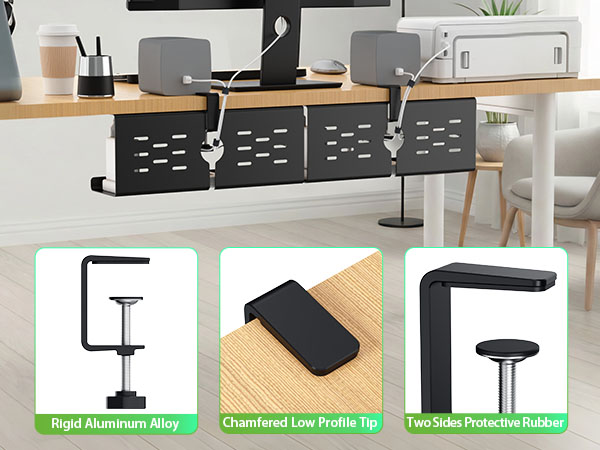 Black Cable Management Tray-7
