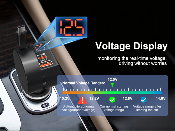 retractable car charger
