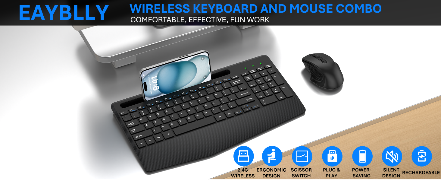 wireless keyboard and mouse