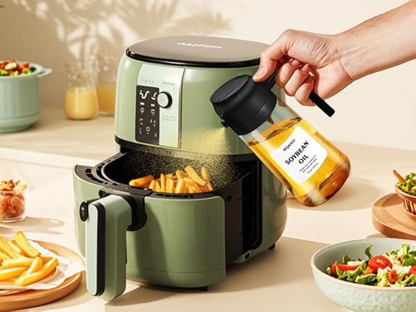 Oil Sprayer for Cooking,Food-grade Oil Mister for Air Fryer, Salad, Frying, BBQ