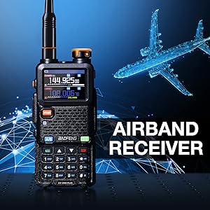It can receive Airband/Aviation frequencies on VFO mode