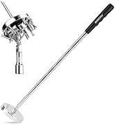 Telescoping Magnetic Sweeper Pickup Tool: Strong Magnet Pick up Nails Screws and Metal Parts Nut ...