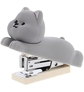 VILLCASE Puppy Stapler Portable Cartoon Silicone Desktop Stapler Mini Dog Hand for Crafting Offic...
