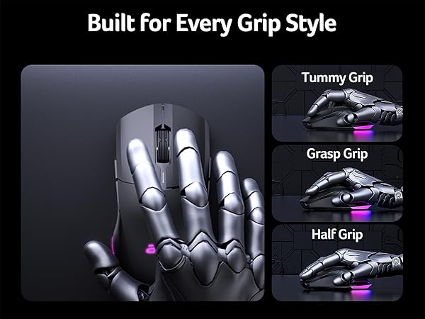 Built for Every Grip Style
