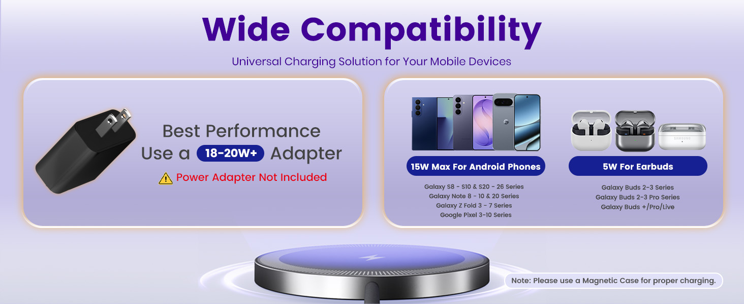 samsung phone and watch charger
