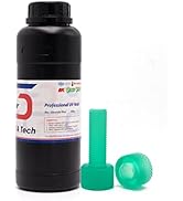 Siraya Tech Blu 3D Printer Resin Tough Resin 3D Printing with High Toughness Resolution Strong an...