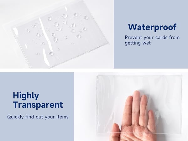 Clear Label Holders 