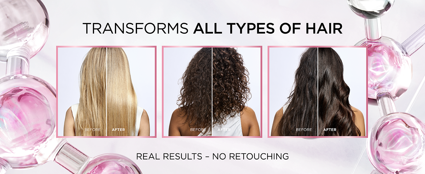 Transforms All Hair Types of Hair