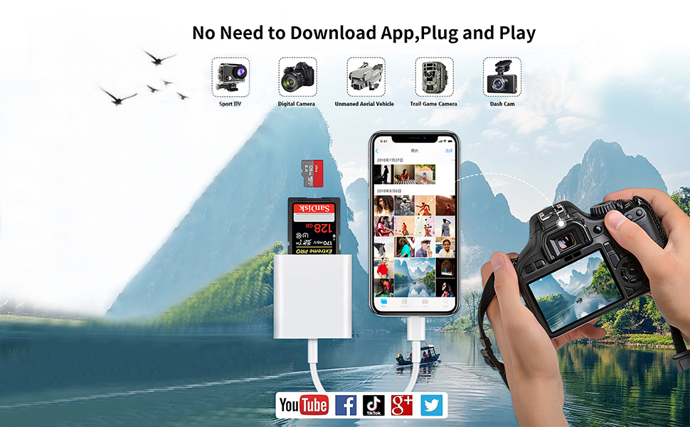 USB C SD Card Reader