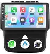 AWESAFE [4Core 64GB] Car Stereo for Dodge Ram 1500 2500 3500 2013-2018, 9'' Android 13 Touch Scre...
