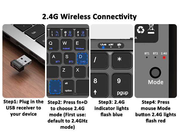 foldable keyboard and mouse