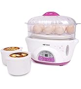 Tianji DDZ-16BWS Smart Twin Ceramic Pot Electric Stewpot with Steam tray,1.6L/300W