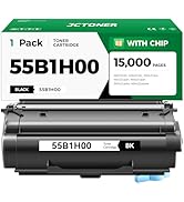 55B1H00 Toner Cartridge Black High Yield with Chip 15,000 Page-Yield Replacement for Lexmark MS33...