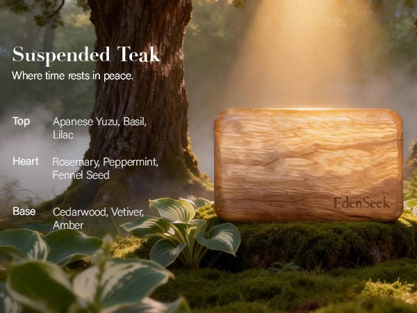 Suspended Teak air freshener