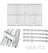 Grill Replacement Parts for Nexgrill 4 Burner 720-0830X, Grill Grate, Grill Burner and Heat Plate...