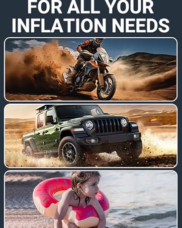 Tire Inflator Portable Air Compressor