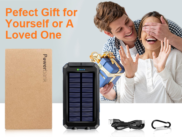Portable solar charger 38800mAh