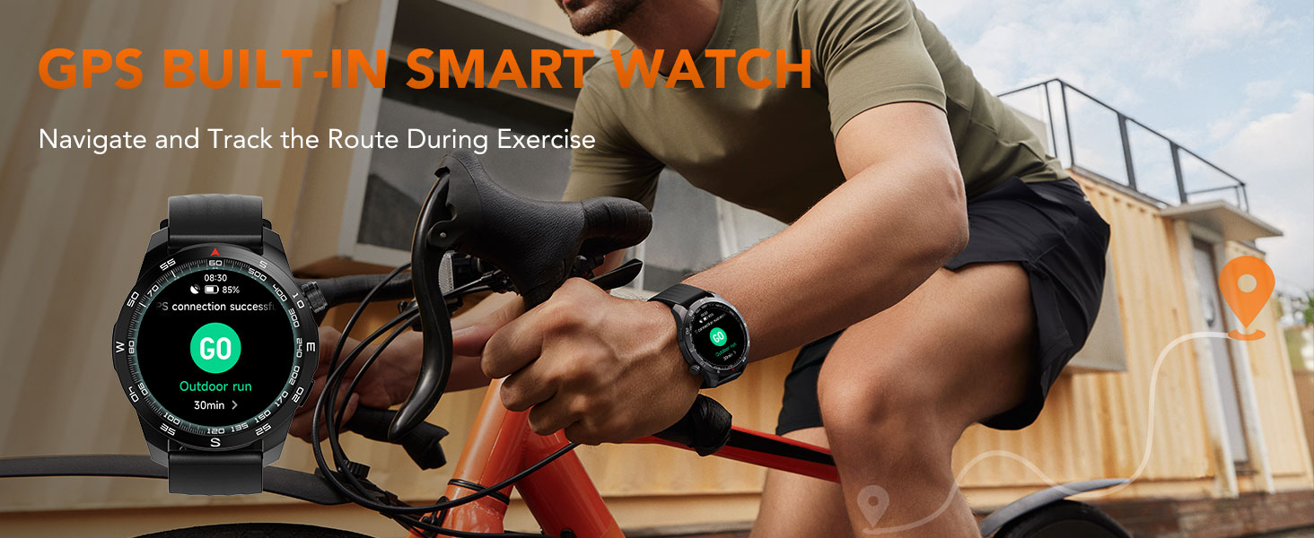 GPS BUILT-IN SMART WATCH