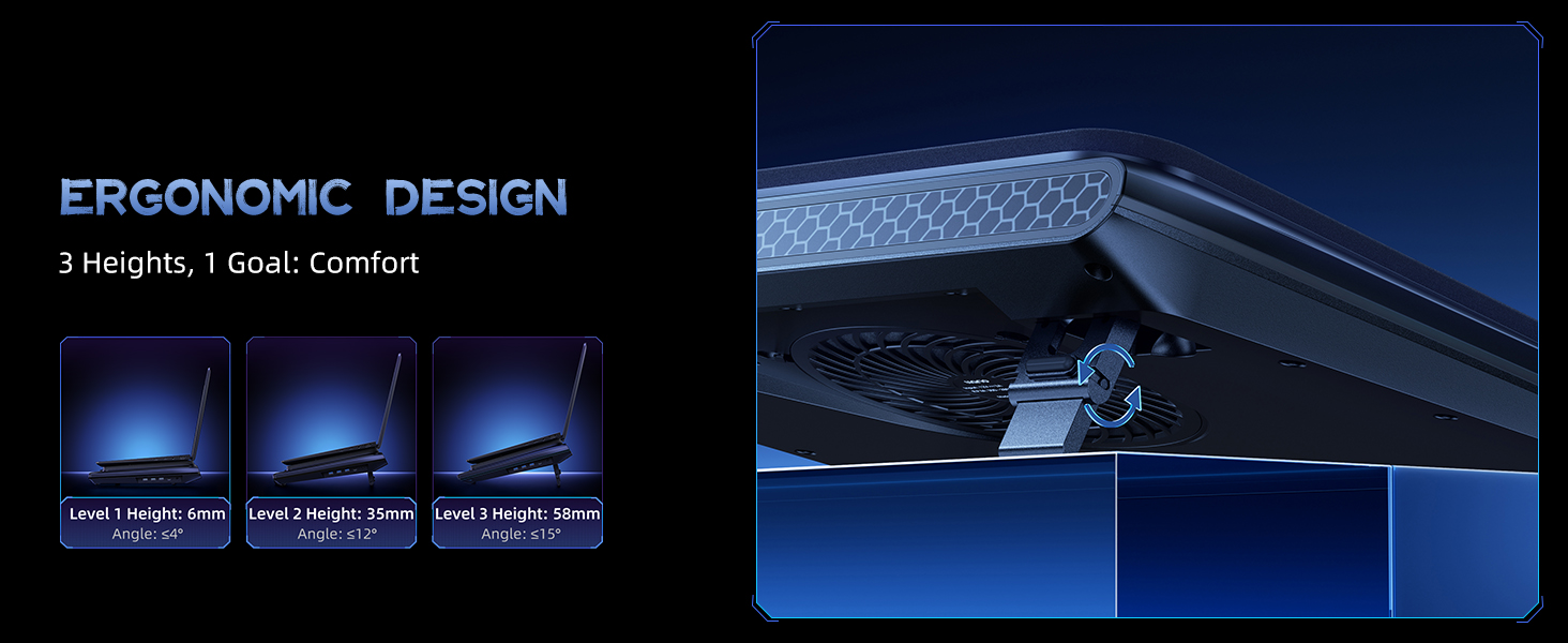 llano V12 laptop cooling pad