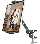 Tablet Holder Mount for Spin Bike, Aluminium Tablet Mount Clamp for Stationary Bicycle Treadmill ...