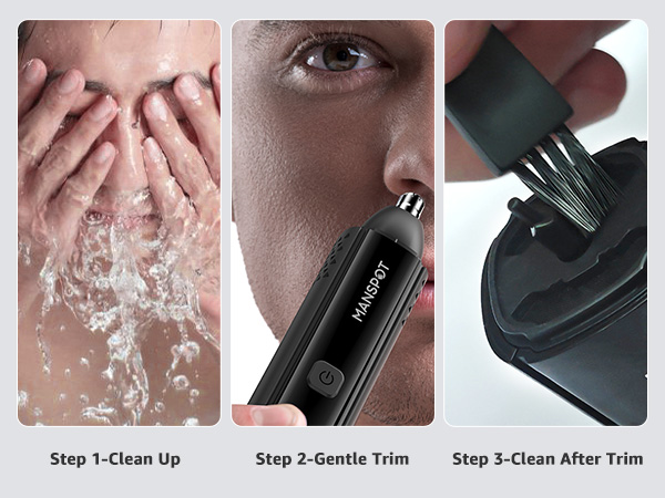 nose and ear hair trimmer for men