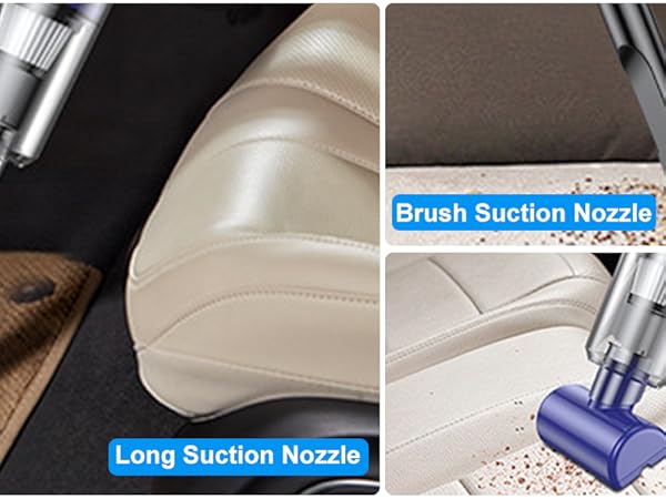 Mini cordless car vacuum