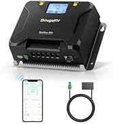 BougeRV Sunflow MPPT Solar Charge Controller 30A, w/ Low-Temp Cut-Off, APP Control, Backlit LCD, ...