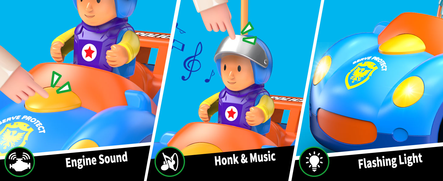 rc cars with lights and music 