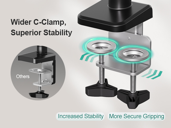 monitor arm heavy duty