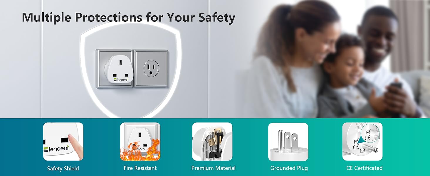 Multiple Protections for Your Safety