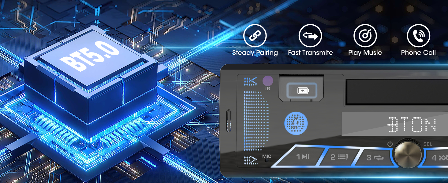 bluetooth car radio