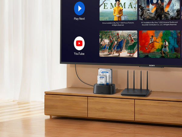 UGREEN USB 3.0 to SATA Dual-Bay HDD Hard Drive Docking Station for 2.5” &amp; 3.5” SATA HDD