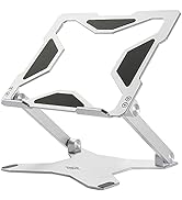 KABCON Laptop Stand,Ergonomic Height Angle Adjustable Notebook Stand,Aluminium Alloy Computer Lap...