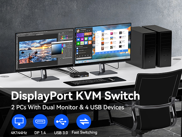 kvm displayport kvm switch displayport display port kvm