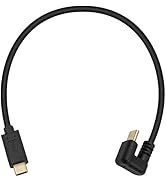 Poyiccot USB C Cable (10Gbps), 180 Degree USB C to USB C Cable, U Shape USB C USB 3.1 Type C Char...