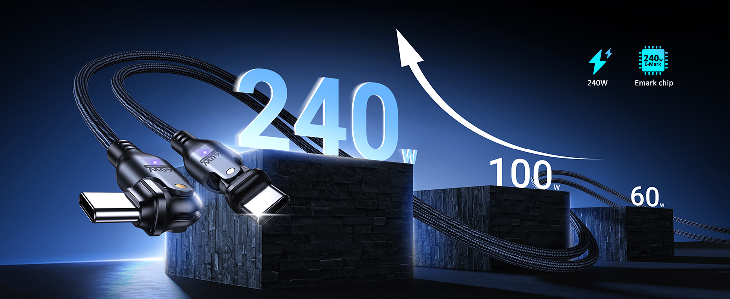 240W USB C Cable