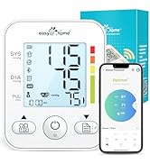 Easy@Home Blood Pressure Monitor for Home Use: Easy@Home Bluetooth Enabled Smart Automatic Upper ...