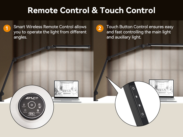 LED Desk Lamp with Clamp
