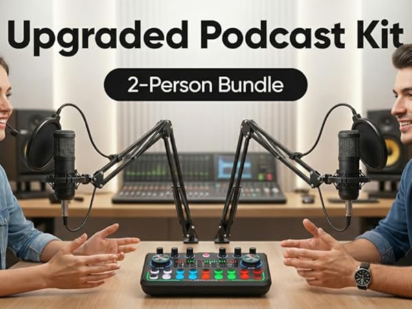 podcast equipment bundle;podcast equipment;podcast;studio equipment;music recording equipment