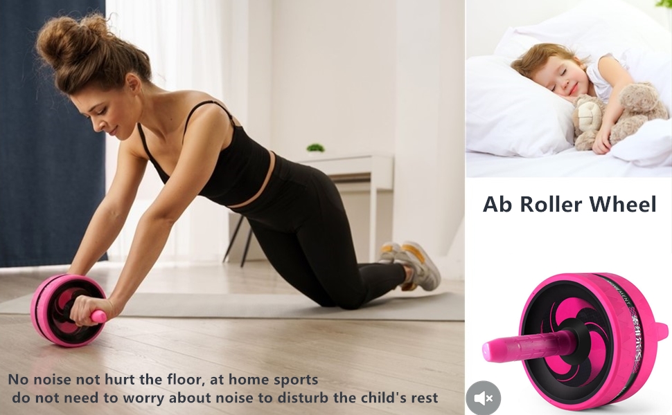 Silent Ab Roller Wheel