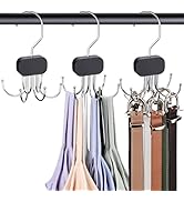 Draxzor 3 Pack Tank Top Hangers, 2026 Upgraded Bra Hanger for Closet Organizer &amp; Storage, 360° Ro...