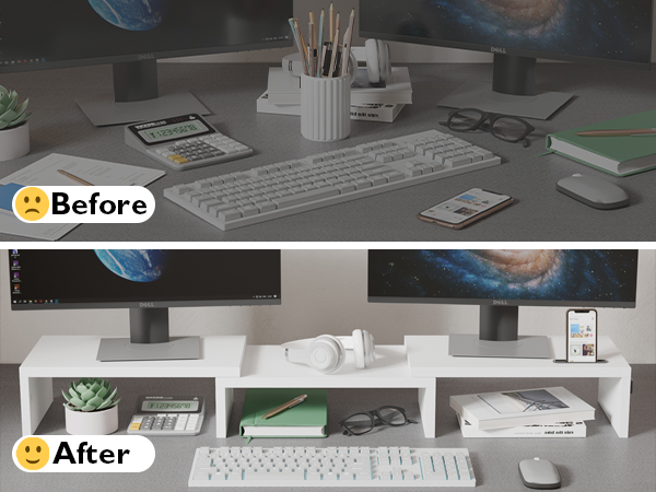 a desk with a keyboard, mouse, and other items.