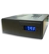 Coolerguys Deluxe LED Programmable Thermostat Controlled Power Supply AC to DC (Dual Controller)