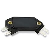 AWGUKA 1 PC Car Ignition Knock Sensor, ABS Standard 4-pin Ignition Switch Knock Sensor, Replaceme...