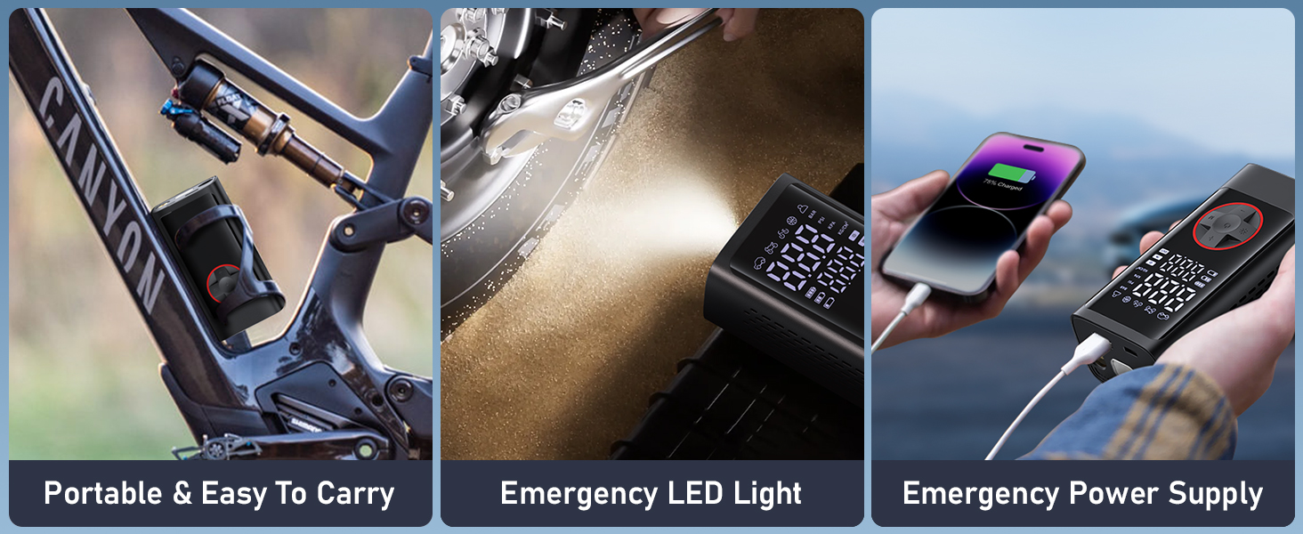 Portable air compressor