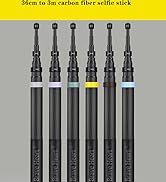 3m invisible carbon fiber selfie stick