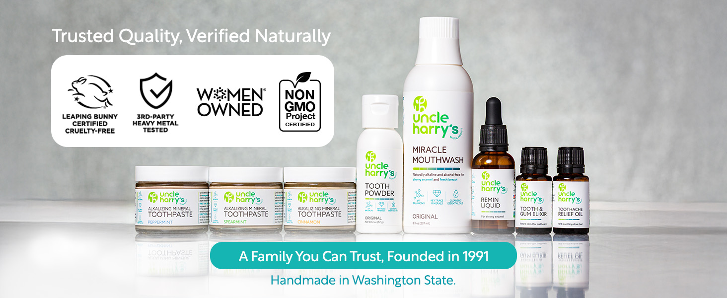 Trusted Quality. Verified Naturally