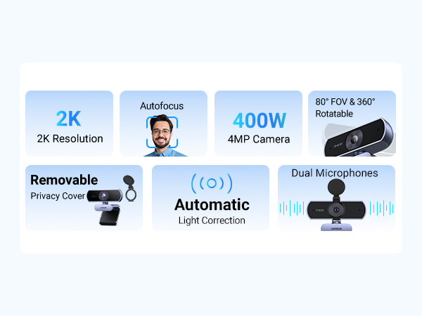 computer accessories webcam 2K