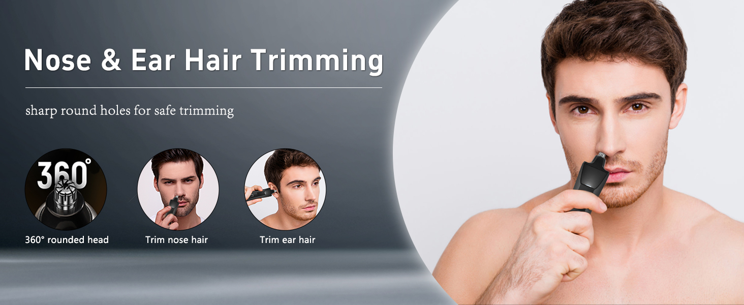 manscape nose ear hair trimmer