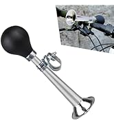 Bawkars Bike Horn, 7.87" Classic Horn Metal Squeeze Clown Horn, Loud High Volume Bicycle Horn for...